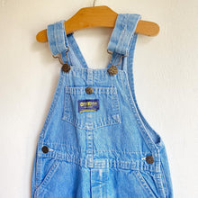 Load image into Gallery viewer, Vintage Oshkosh light blue denim dungarees // 4 years*