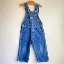 Load image into Gallery viewer, Classic vintage mid blue Oshkosh dungarees // 2 years