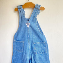 Load image into Gallery viewer, Vintage Oshkosh light blue denim dungarees // 4 years*