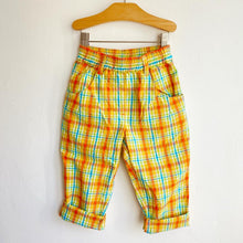 Load image into Gallery viewer, Vintage Legowear tartan cotton trousers // Approx. 2-3 years 🧺