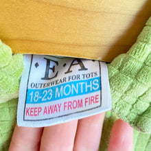 Load image into Gallery viewer, Sweet vintage E.A Outerwear for Tots waffle polo top // 18-23 months 🌿