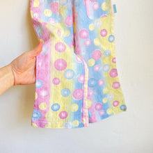 Load image into Gallery viewer, Amazing vintage bubble print flared trousers // 18 months 🫧