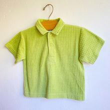 Load image into Gallery viewer, Sweet vintage E.A Outerwear for Tots waffle polo top // 18-23 months 🌿