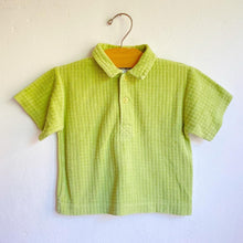 Load image into Gallery viewer, Sweet vintage E.A Outerwear for Tots waffle polo top // 18-23 months 🌿