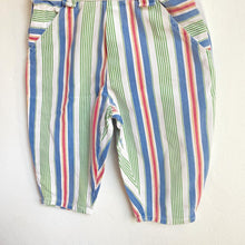 Load image into Gallery viewer, Beaut vintage stripe bubble fit dungarees // 18 months+ ๐