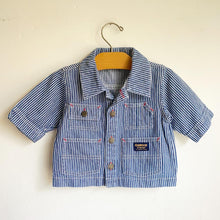 Load image into Gallery viewer, Classic Oshkosh hickory stripes jacket // 3 months 😎