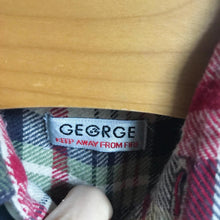 Load image into Gallery viewer, Sweet vintage 90s tartan flannel shirt from George 😎 // 1-1.5 years