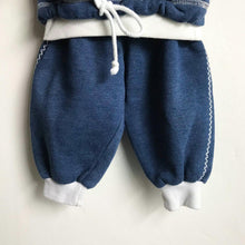 Load image into Gallery viewer, Vintage The Trader Jeans Company navy blue and white casual co-ord 💙 // 3-6 months