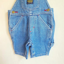 Load image into Gallery viewer, Sweet baby Oshkosh denim dungarees // 3 months