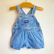 Load image into Gallery viewer, Oshkosh bubble fit denim shortalls // Approx. 9 months+