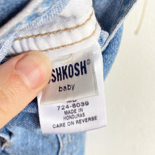 Load image into Gallery viewer, Oshkosh bubble fit denim shortalls // Approx. 9 months+