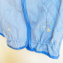 Load image into Gallery viewer, Vintage 90s H&M pale blue check spring jacket // 1.5-2 years 🌼