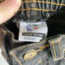 Load image into Gallery viewer, Vintage Adams charcoal grey jeans // 1.5-2 years+
