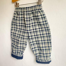 Load image into Gallery viewer, Vintage Mothercare lined tartan trousers // 6-9 months ✨