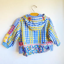 Load image into Gallery viewer, Vintage Oilily spring tartan jacket // 24 months 🤩