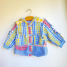 Load image into Gallery viewer, Vintage Oilily spring tartan jacket // 24 months 🤩