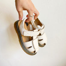 Load image into Gallery viewer, Kids Dr Martens white sandals // Infant uk 8