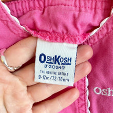 Load image into Gallery viewer, Oshkosh bright pink pinafore dress // 9-12 months 💕