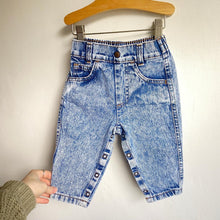 Load image into Gallery viewer, Vintage Little Levis acid wash baby jeans // 9-12 months* 🧡