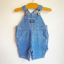 Load image into Gallery viewer, Sweet baby Oshkosh denim dungarees // 3 months
