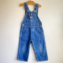 Load image into Gallery viewer, Classic vintage mid blue Oshkosh dungarees // 2 years
