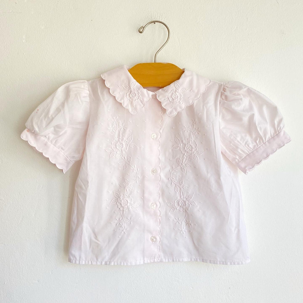 Sweet vintage St. Michaels embroidered blouse // Approx. 24 months* 🌹