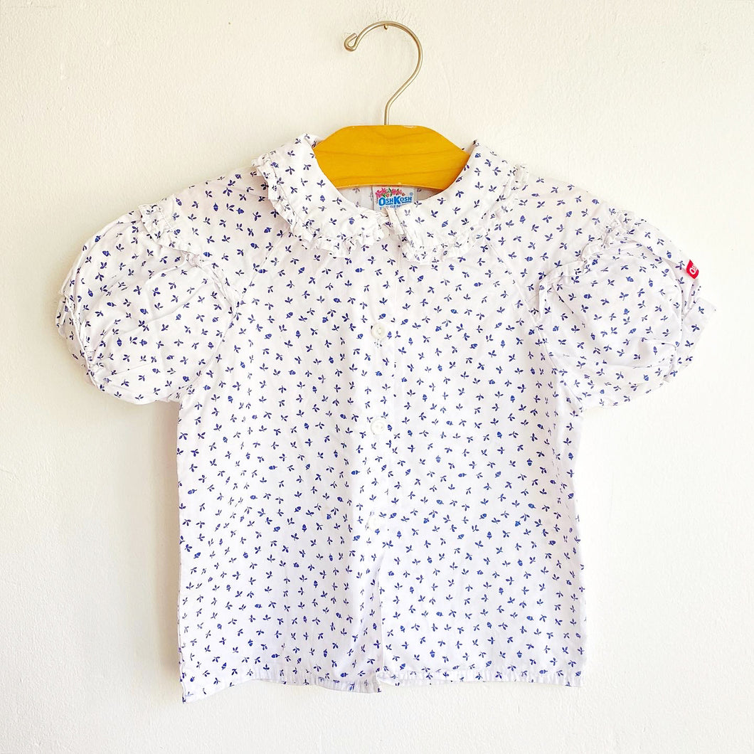 Gorgeous vintage Oshkosh floral blouse // Approx 2-3 years*