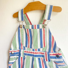 Load image into Gallery viewer, Beaut vintage stripe bubble fit dungarees // 18 months+ 🌈
