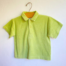 Load image into Gallery viewer, Sweet vintage E.A Outerwear for Tots waffle polo top // 18-23 months 🌿
