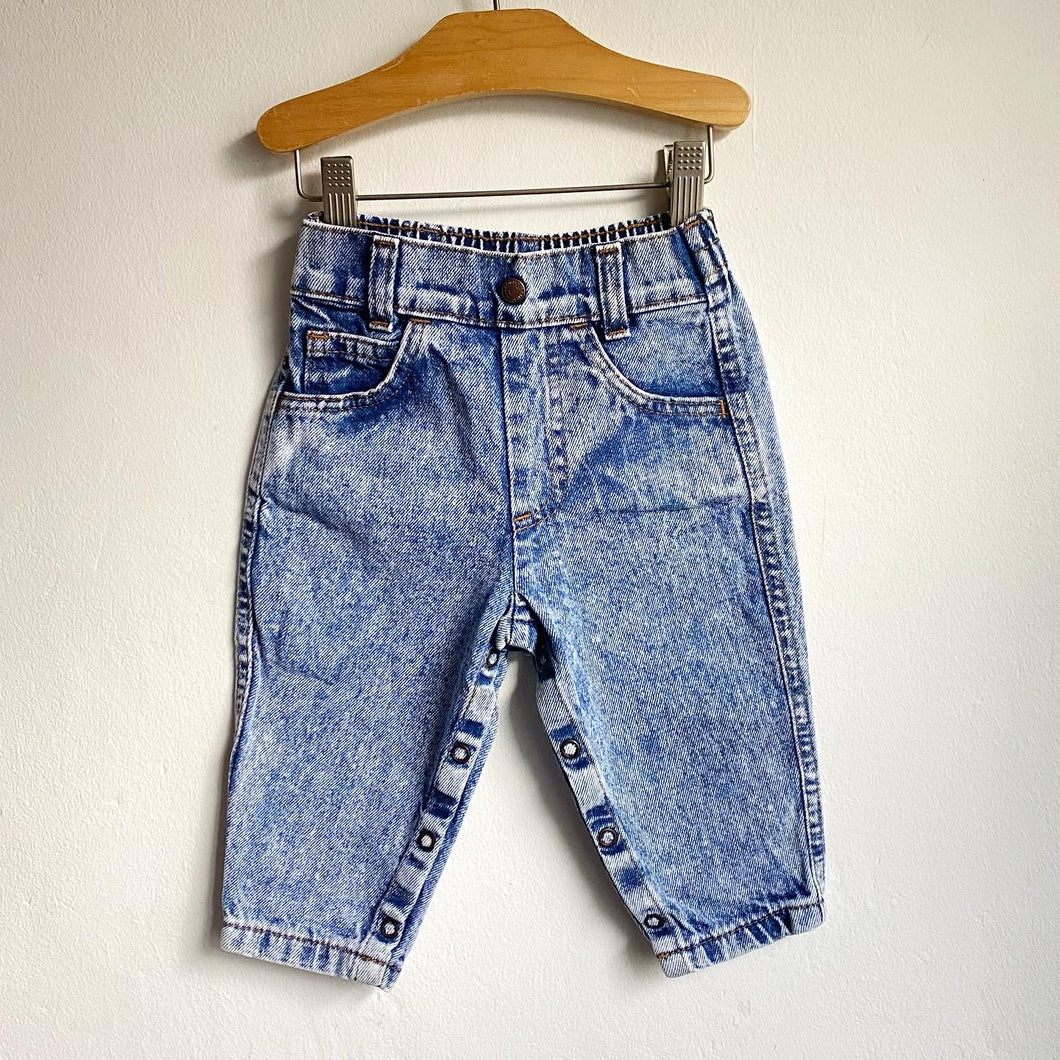 Vintage Little Levis acid wash baby jeans // 9-12 months* 🧡