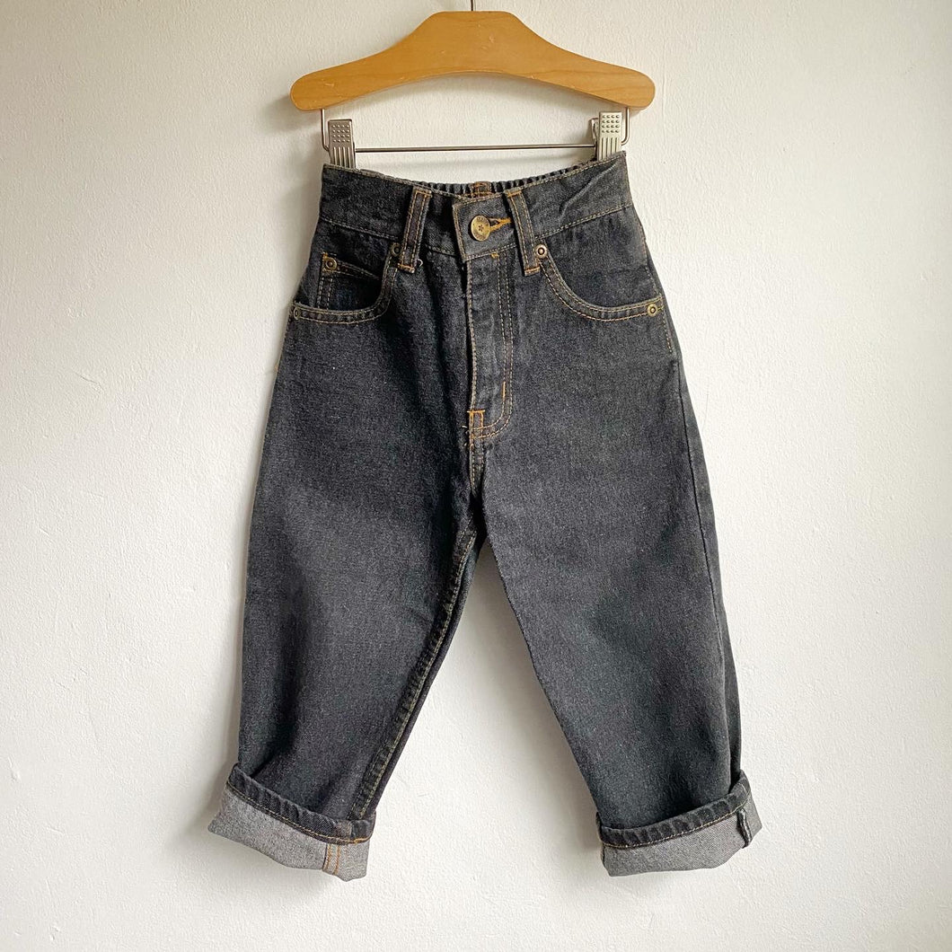 Vintage Adams charcoal grey jeans // 1.5-2 years+