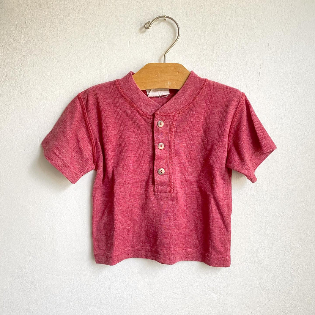 Vintage EA’S button up summer tee // 6-12 months
