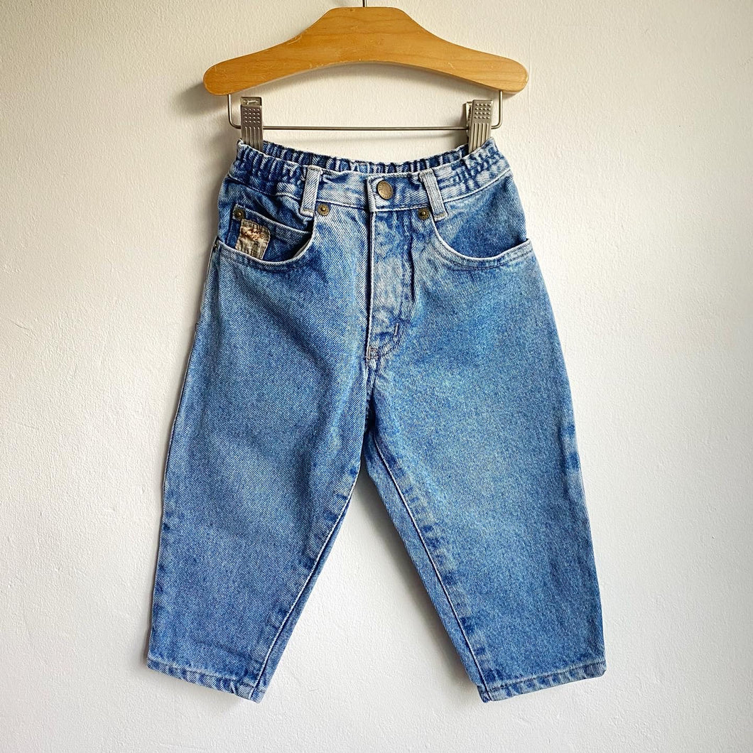 Vintage Palomino light acid wash denim jeans // 12 months+