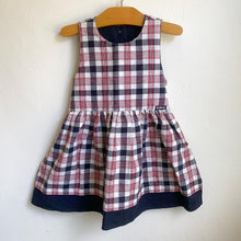 Load image into Gallery viewer, Beautiful Oshkosh check summer dress // 24 months 💕
