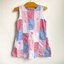 Load image into Gallery viewer, Vintage NEXT corduroy patchwork dress 🌼 // 2-3 years
